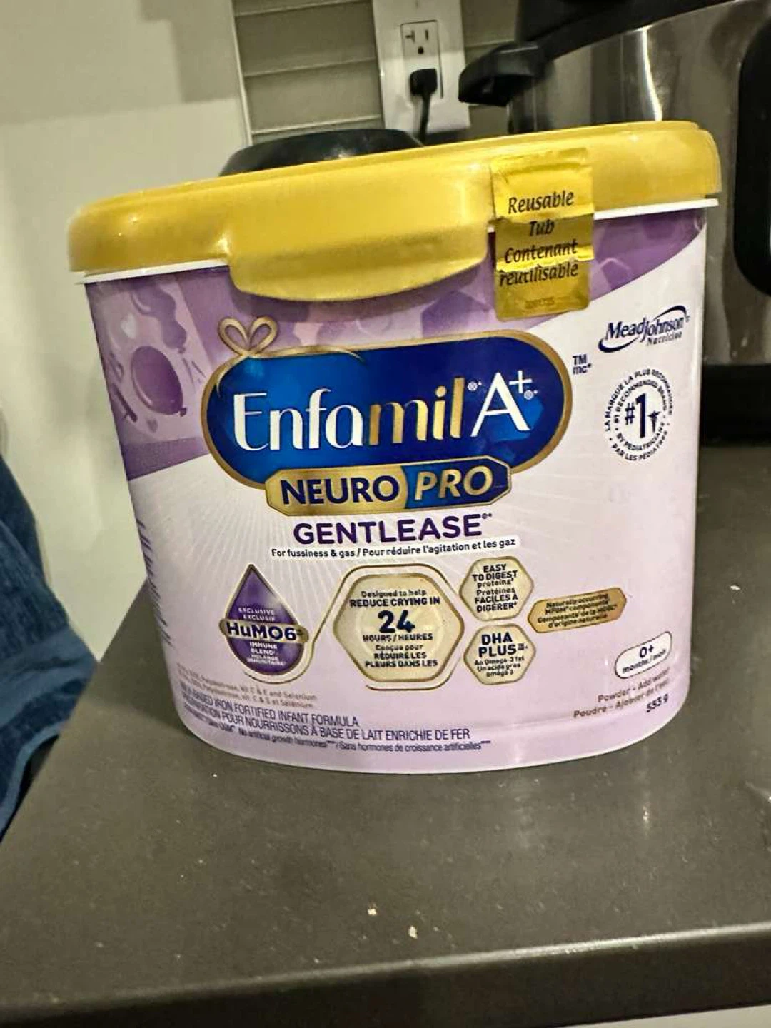 Enfamil A+ Neuro Pro Gentlease Infant Formula Powder 553g