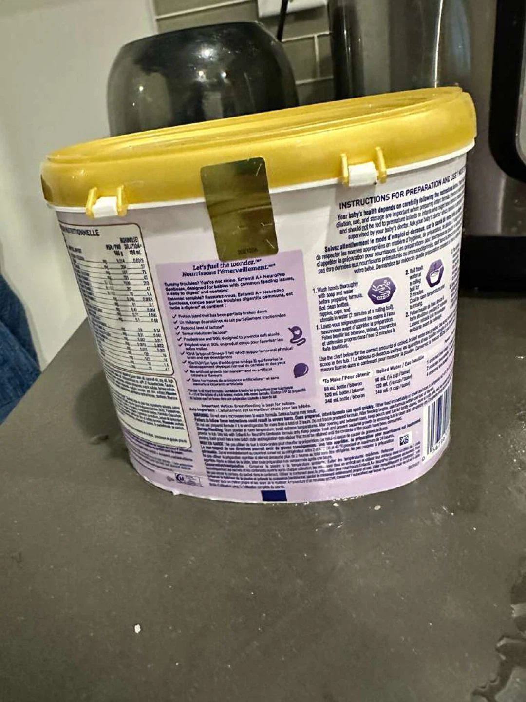 Enfamil A+ Neuro Pro Gentlease Infant Formula Powder 553g - photo 3
