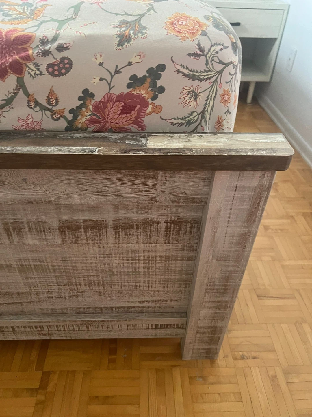 Farmhouse Style Wood Dresser and Bed Frame Set - photo 3