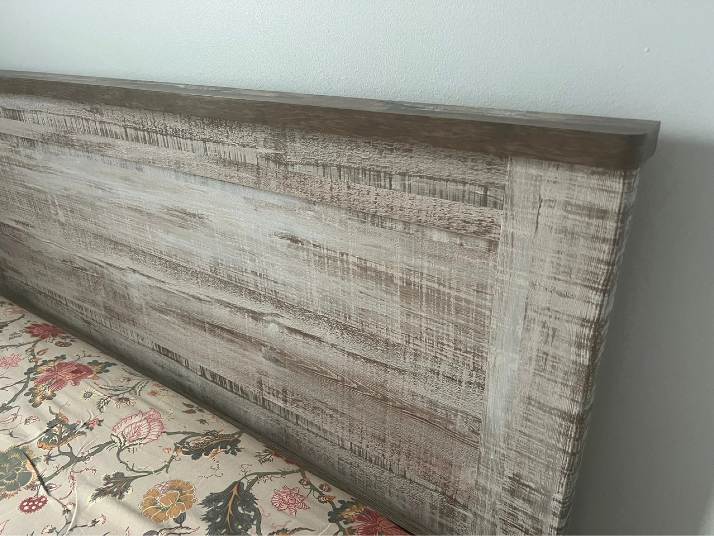 Farmhouse Style Wood Dresser and Bed Frame Set - photo 4