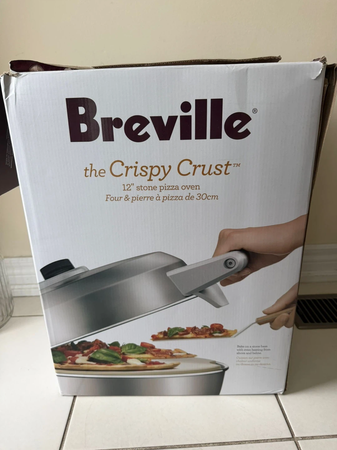 Breville Crispy Crust 12" Stone Pizza Oven