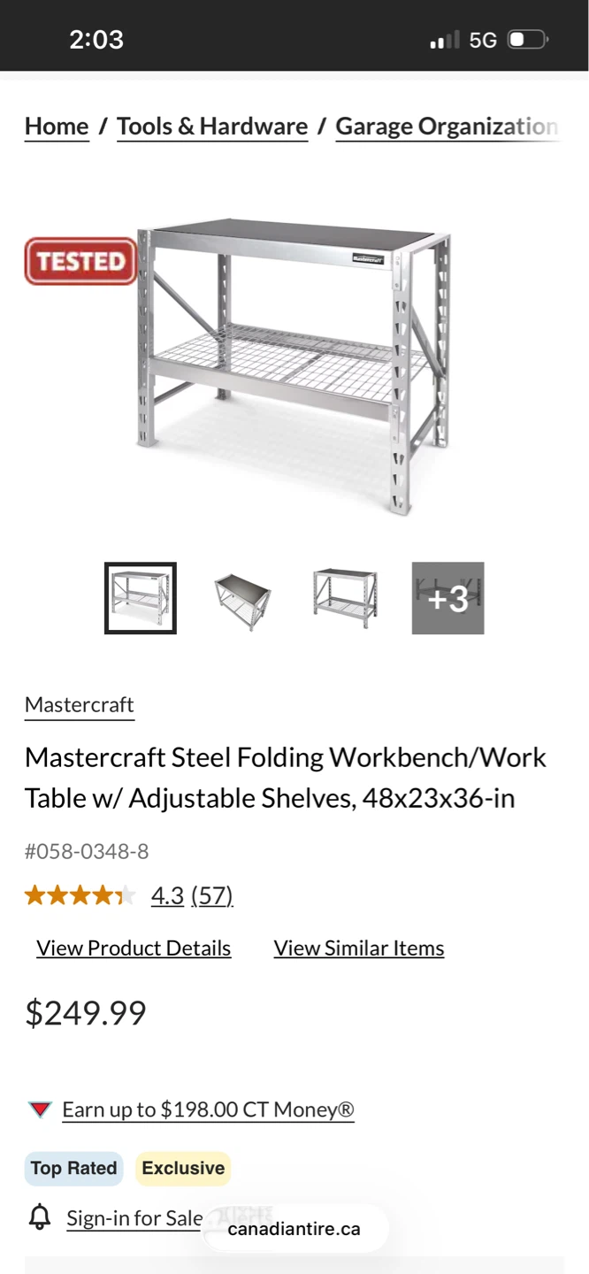 Mastercraft Workbench - photo 5