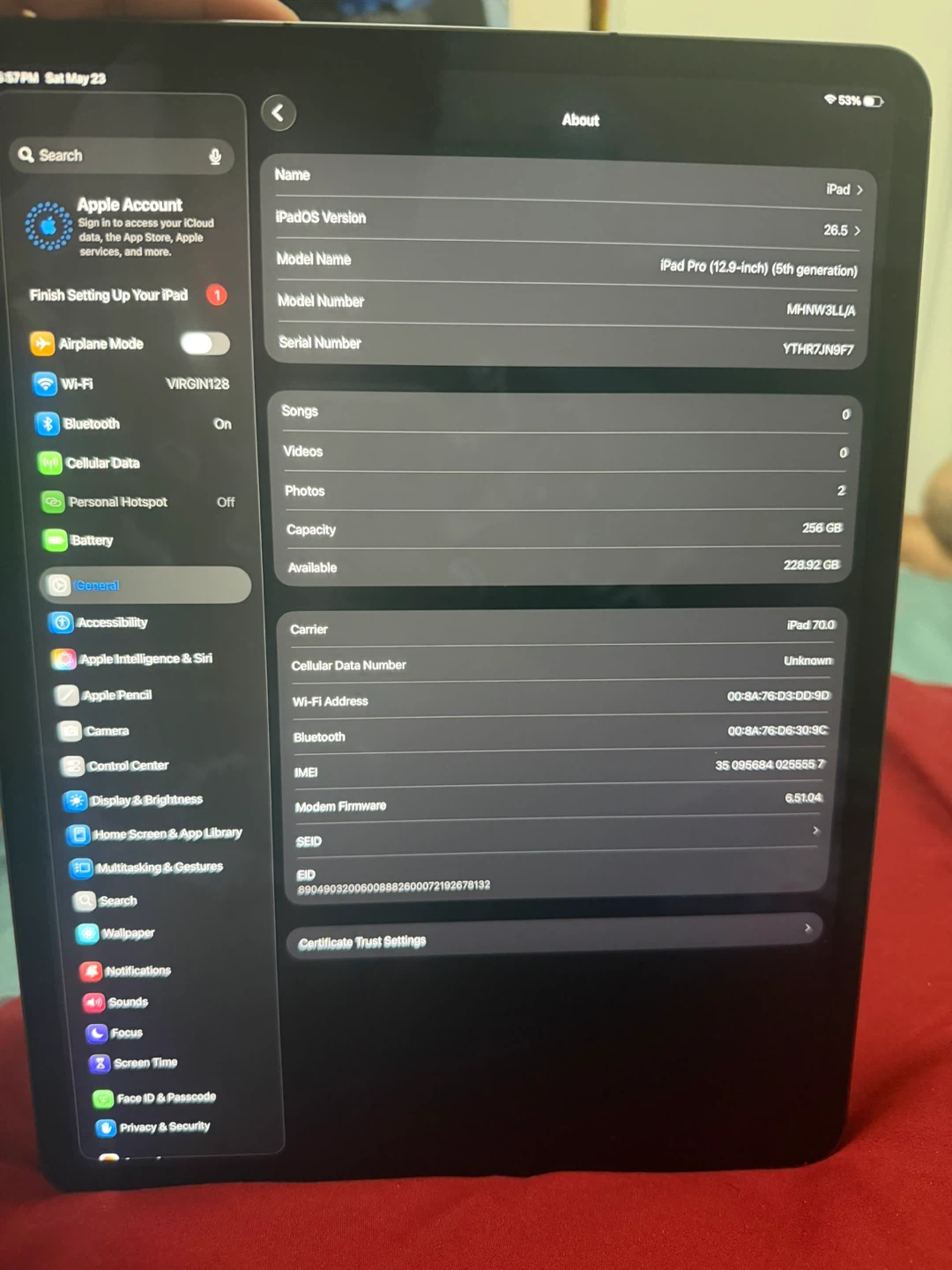 Apple iPad Pro 12.9-inch (5th generation)