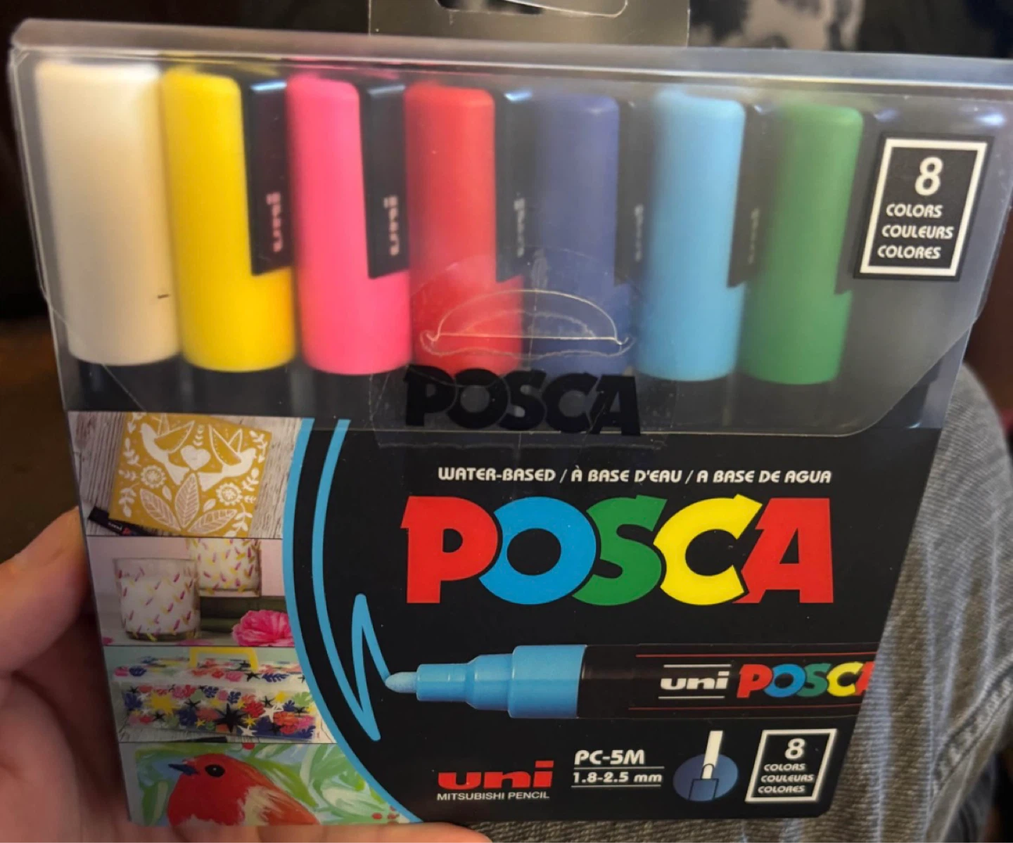 POSCA® pc-5m 8 Colour Paint Marker Set