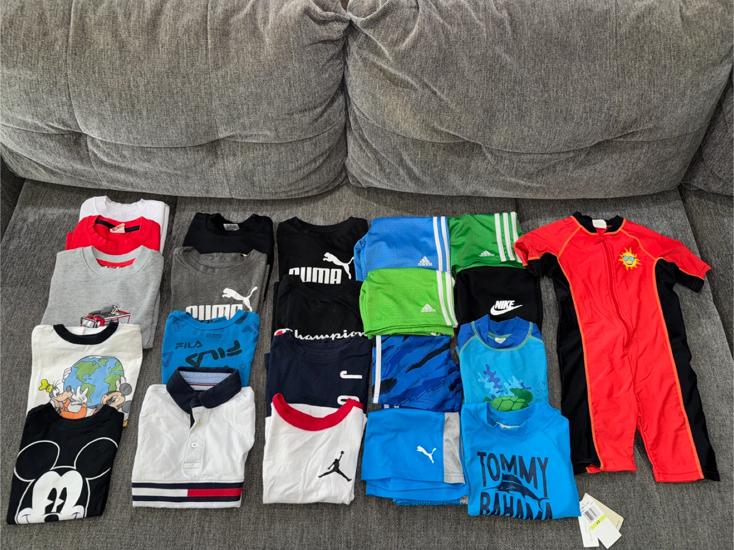 Boys' Clothing Bundle - Pants, Tops, Hoodies, and Books