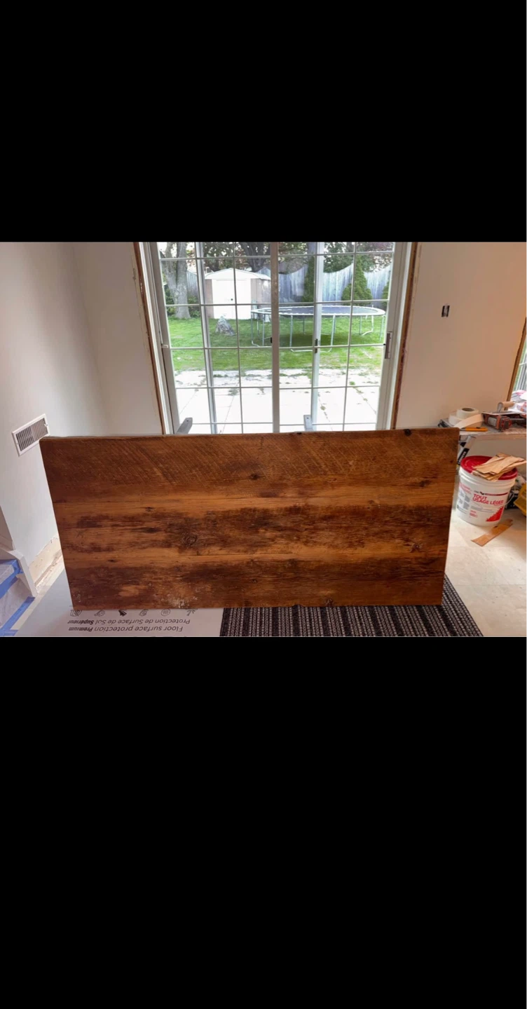 Rustic Farmhouse Dining Table with Pedestal Base - photo 2