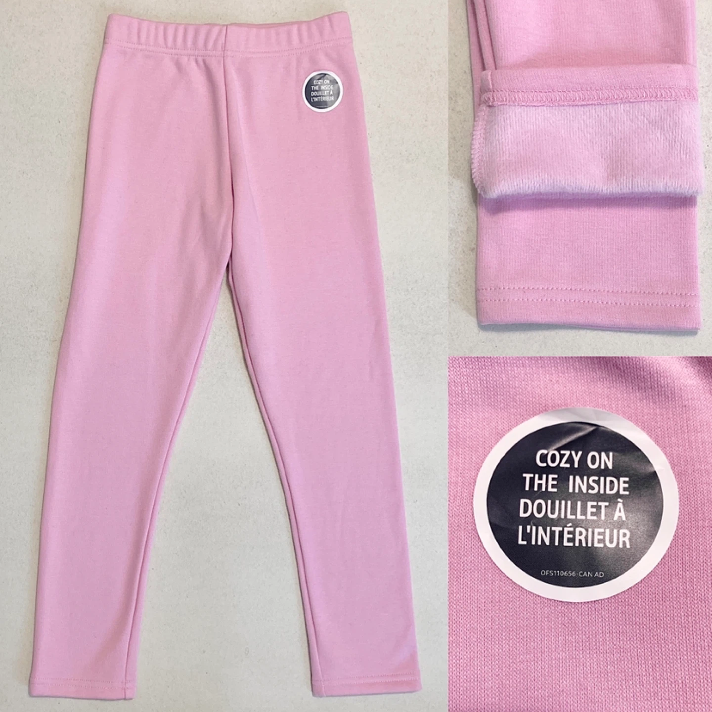 Girls Cozy Lined Hoodie Sweater/Jacket & Cozy Lined Leggings NEW - photo 5
