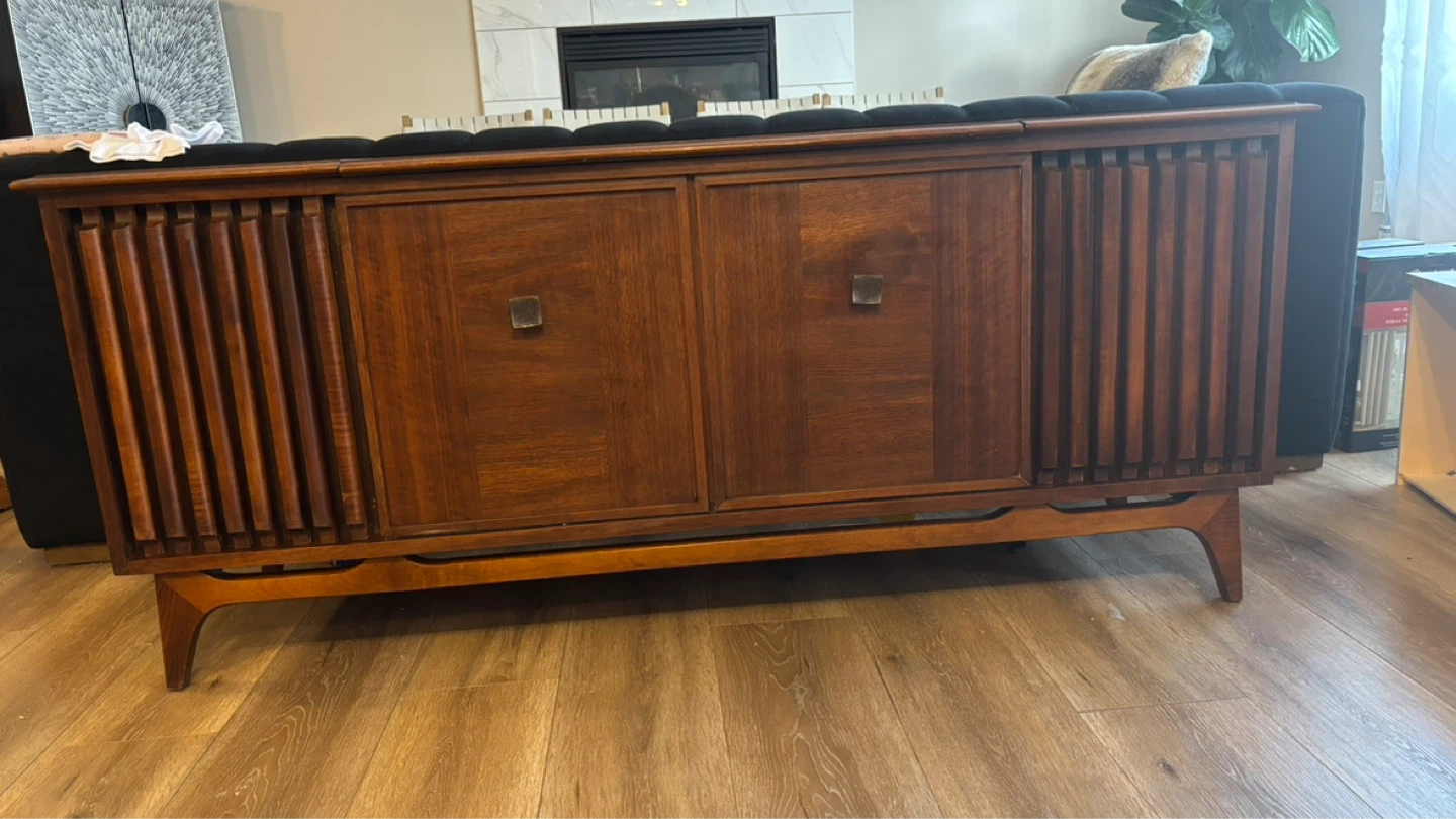 Mid-Century Modern Record Console / Credenza - photo 2