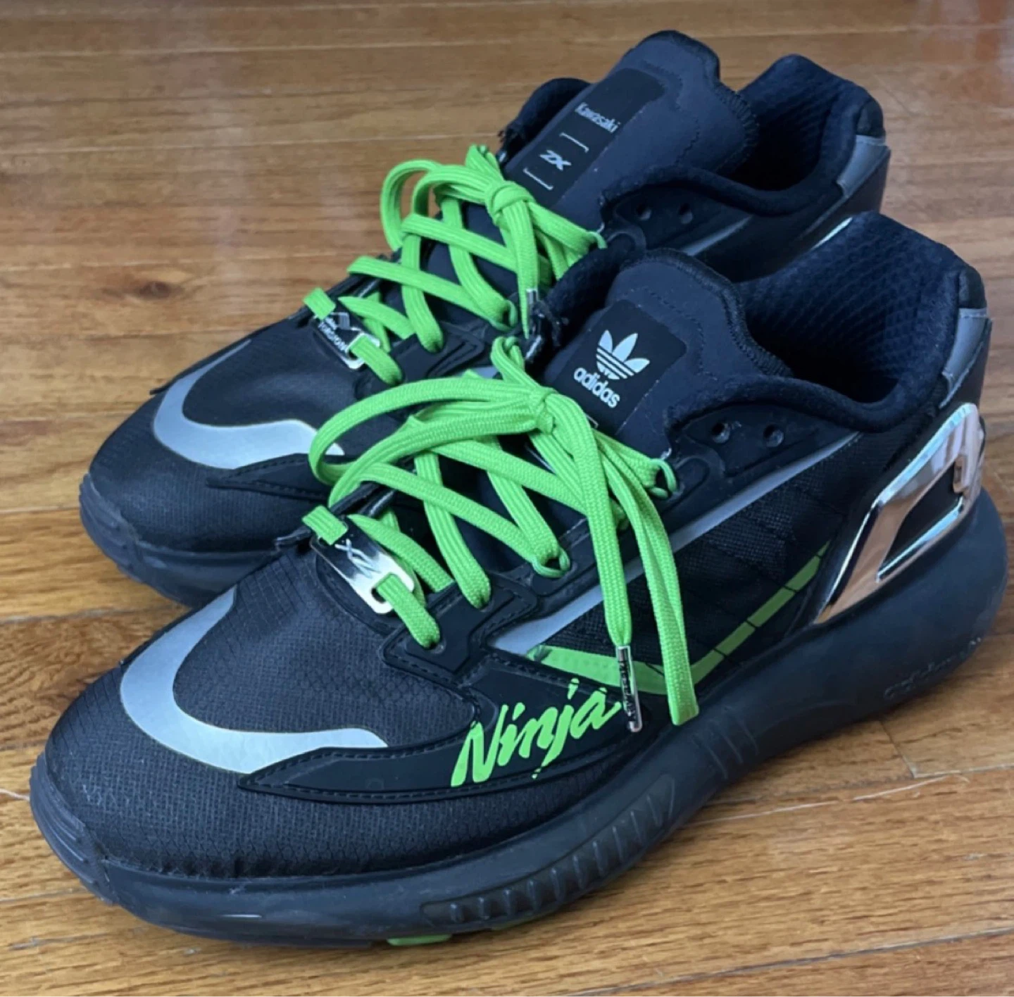 Adidas ZX Ninja Kawasaki Sneakers - photo 3