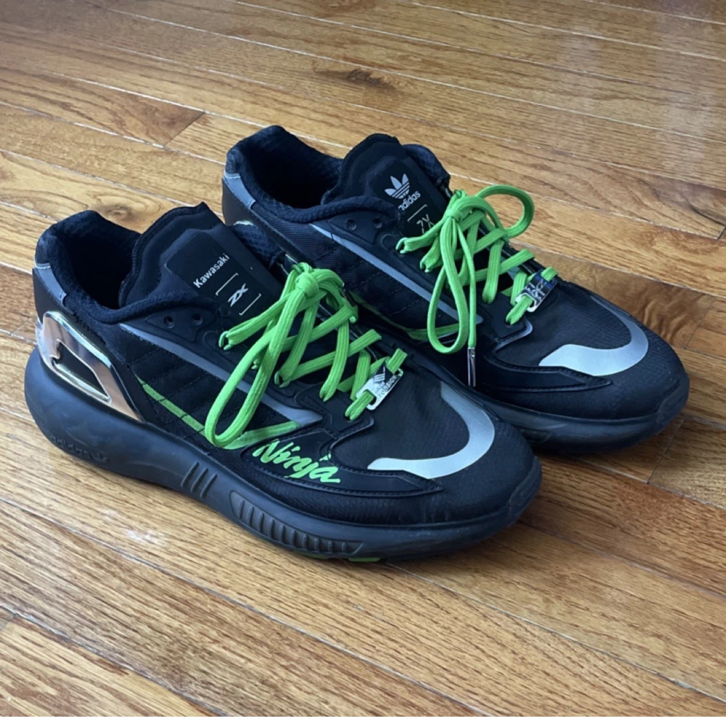 Adidas ZX Ninja Kawasaki Sneakers - photo 2