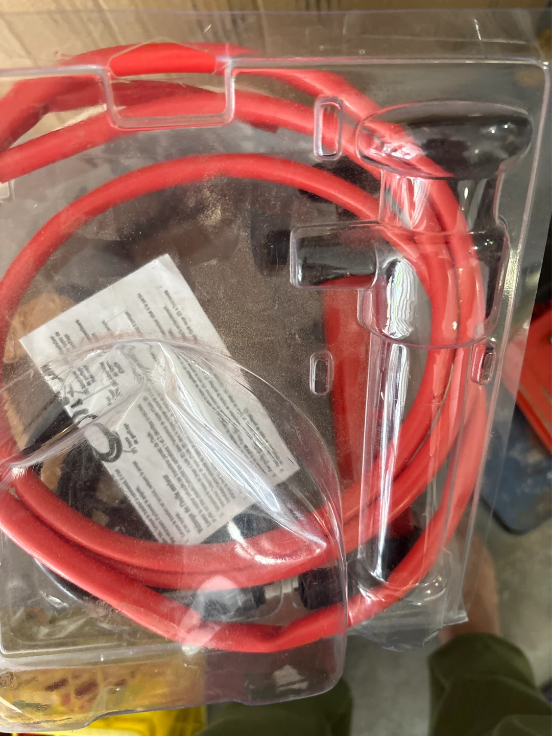 Red Booster Cables