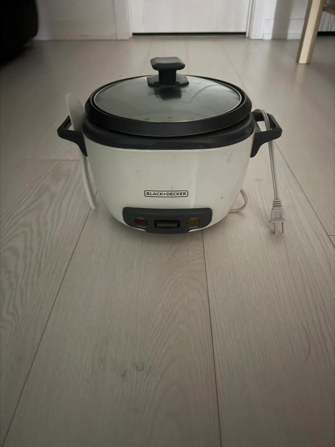 BLACK+DECKER Rice Cooker with Steamer Basket