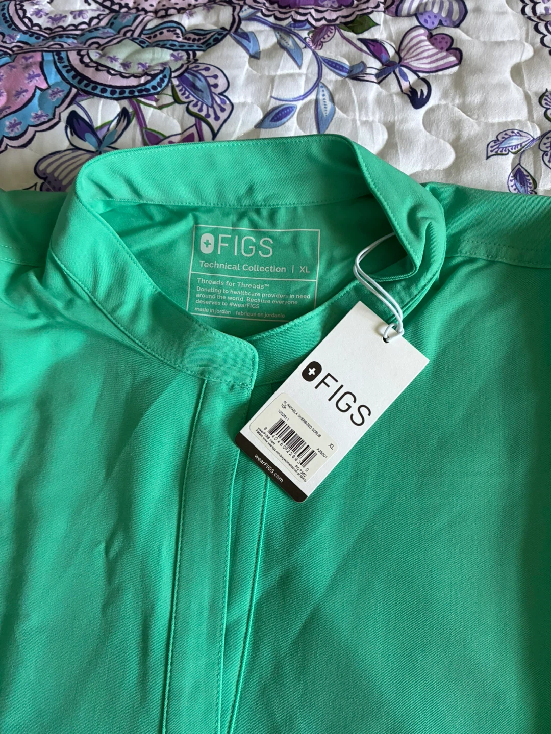FIGS Technical Collection Scrub Top XL - photo 4