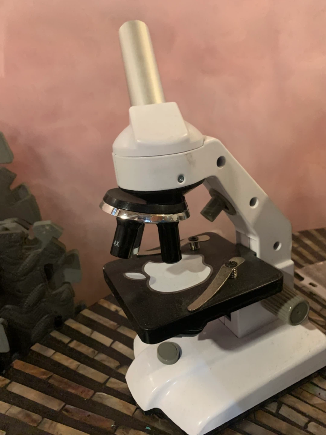 White Microscope