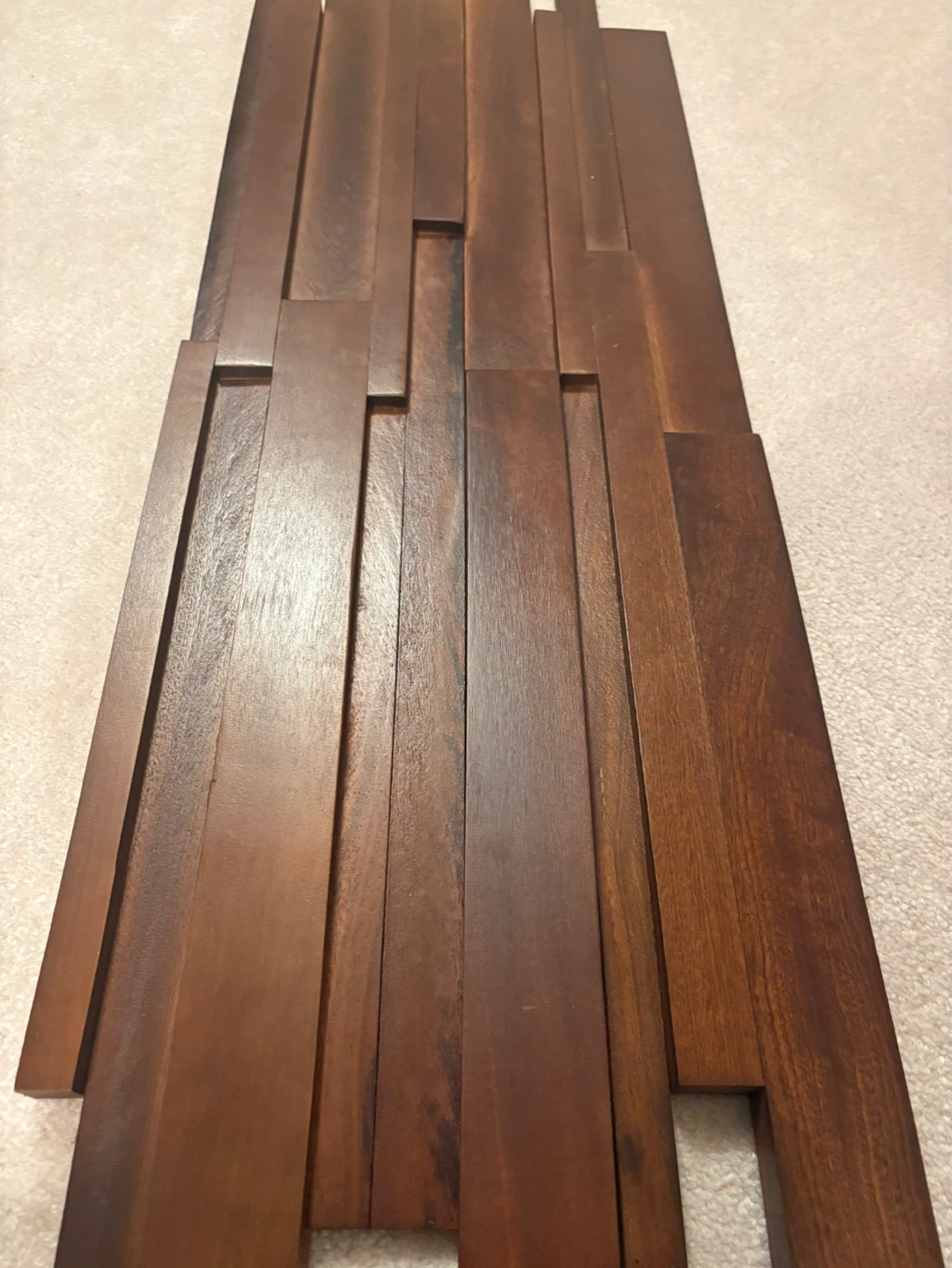 3D Wood Background Wall Panels - photo 2