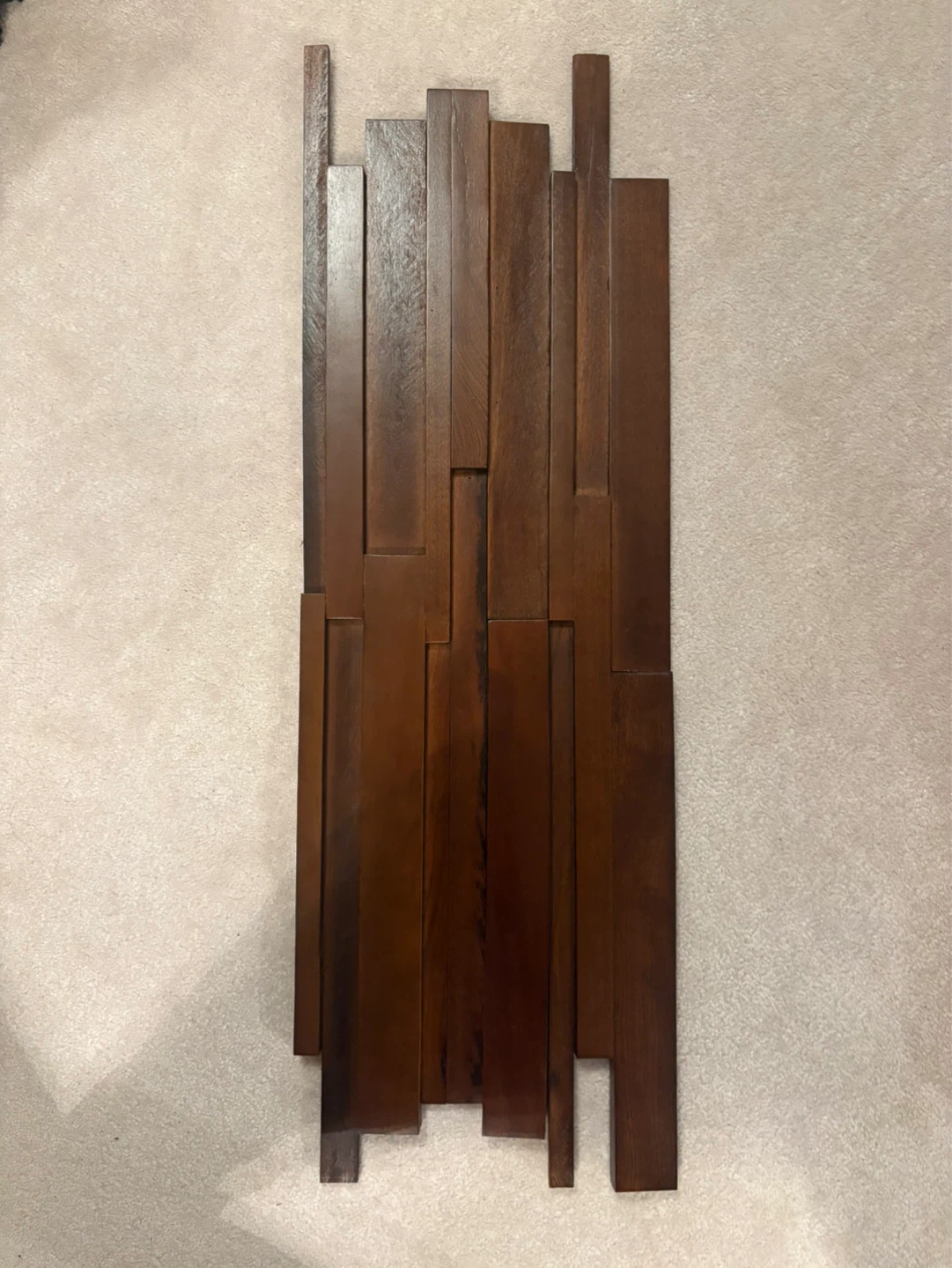 3D Wood Background Wall Panels - photo 3