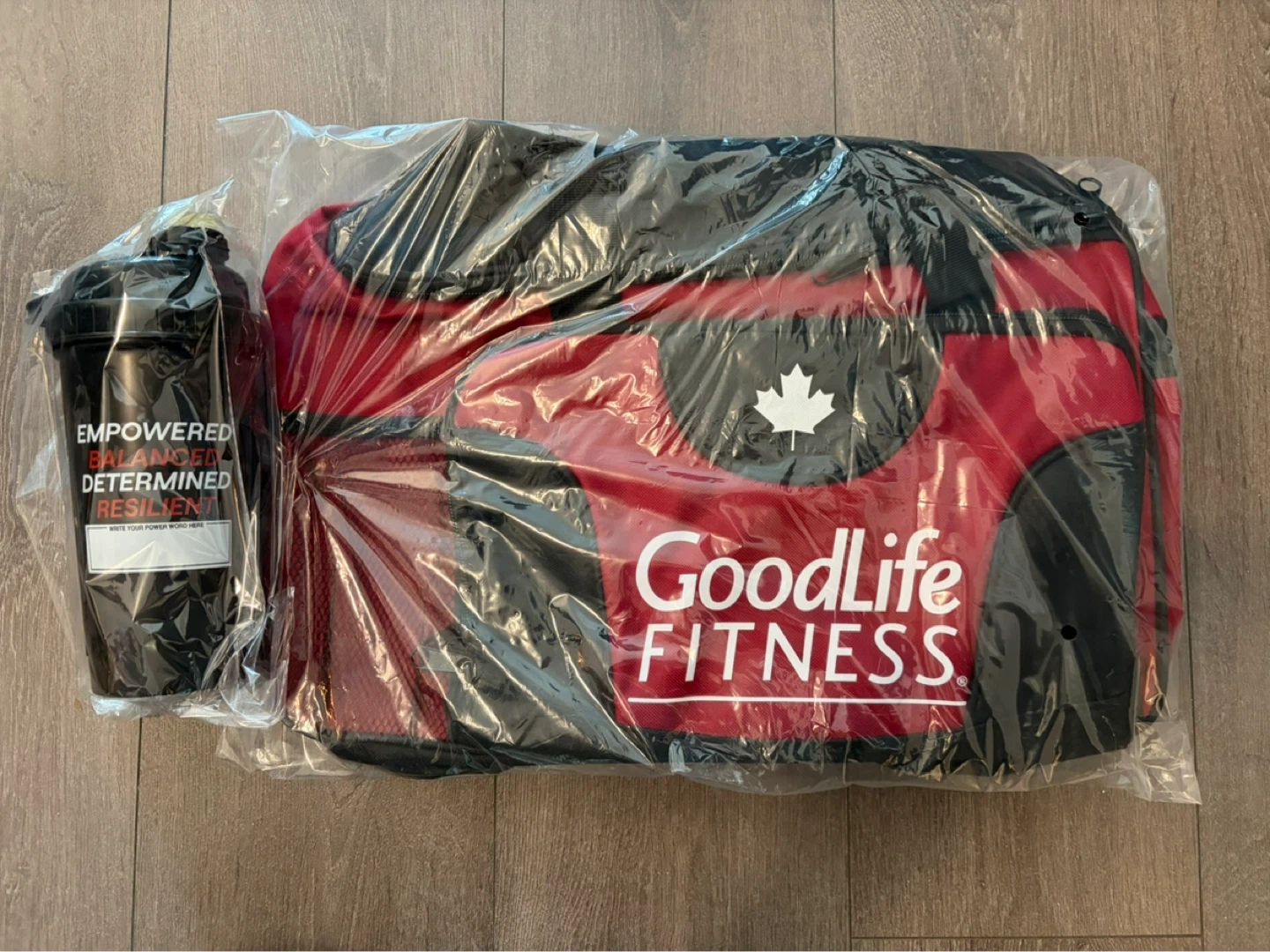 GoodLife Fitness Bag and Shaker Cup Set