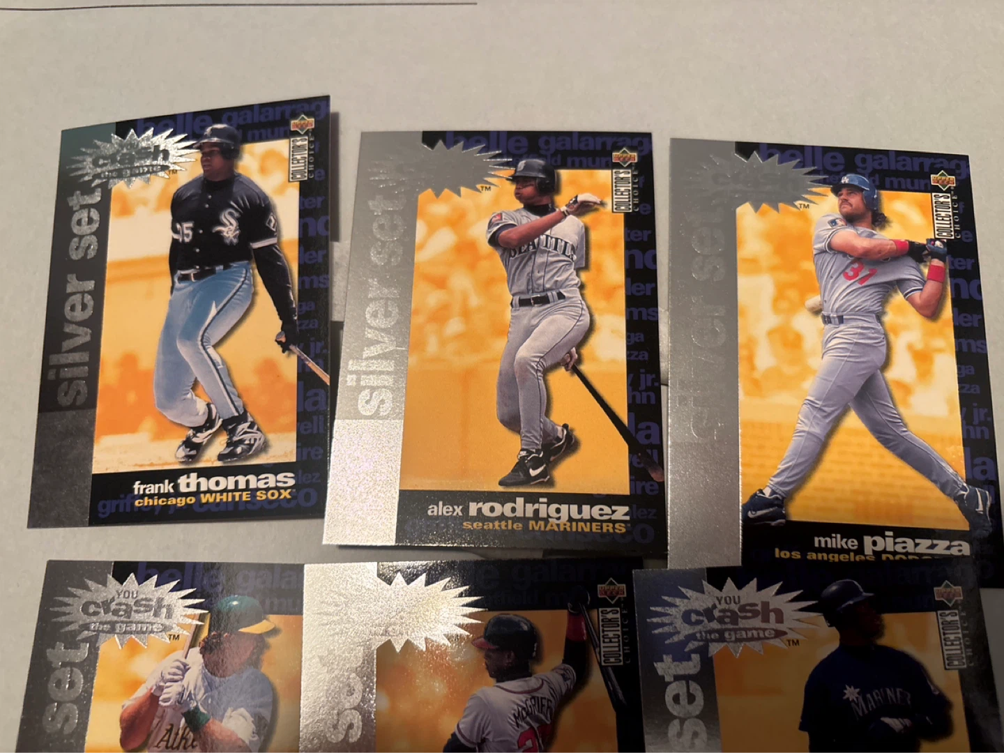 Upper Deck Collectors Choice Silver Set Baseball Cards