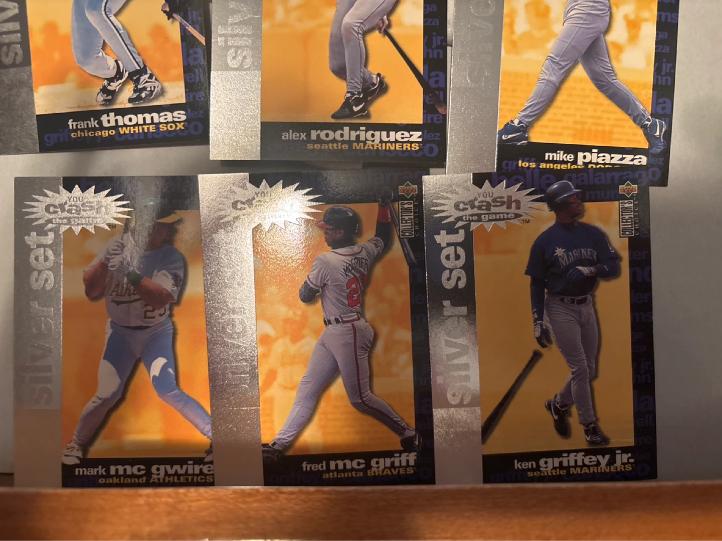Upper Deck Collectors Choice Silver Set Baseball Cards - photo 2