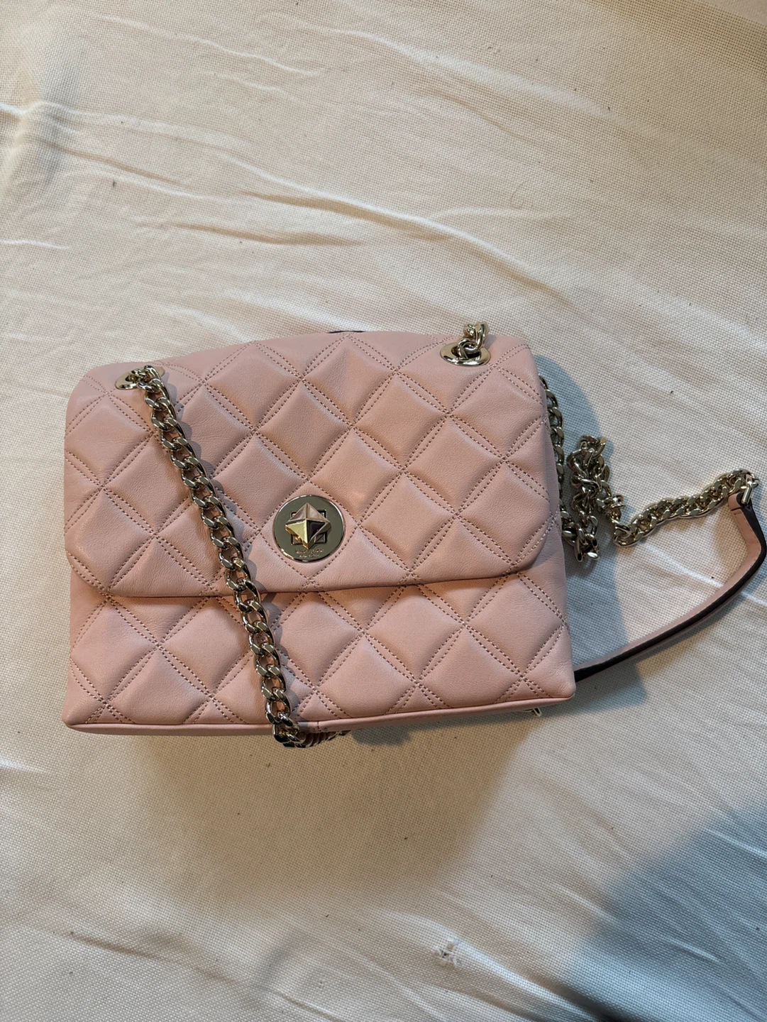 Kate Spade Pink Quilted Leather Shoulder Bag - photo 5