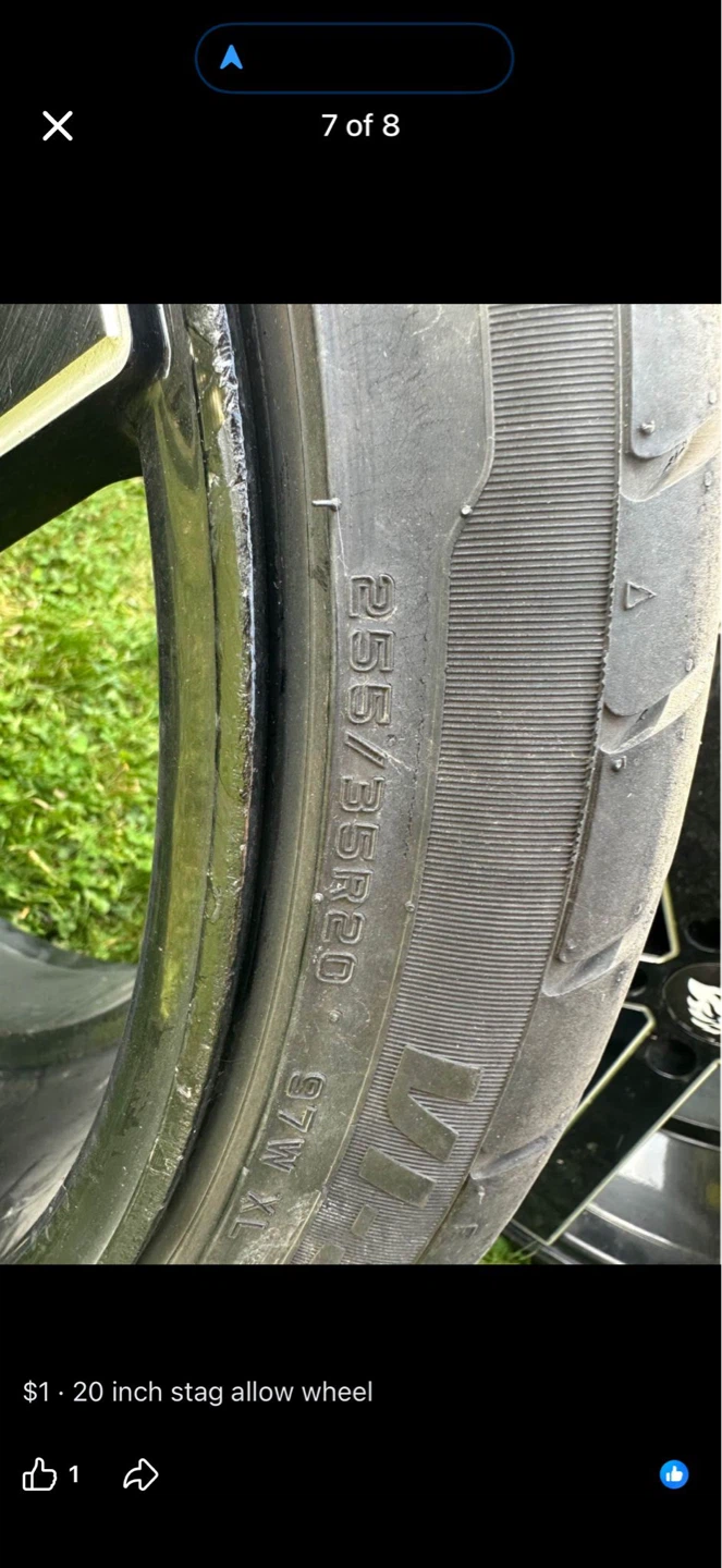 20 inch Stag Allow Wheels and Tires - photo 4