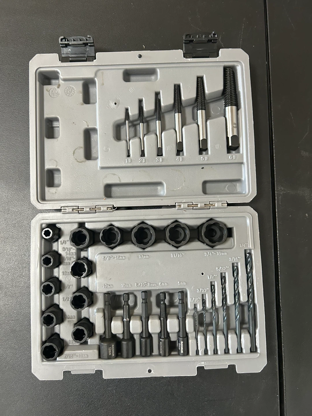 MAXIMUM Bolt removal/easy out set - new - photo 4