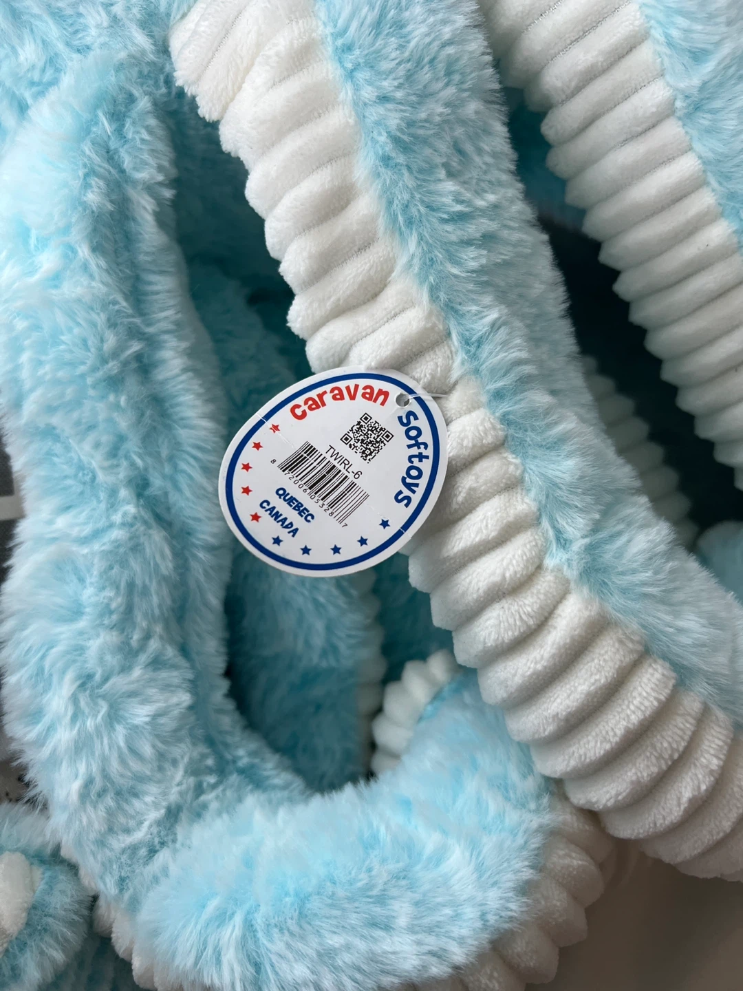 Caravan Softs Blue Octopus Plush Toy - photo 3