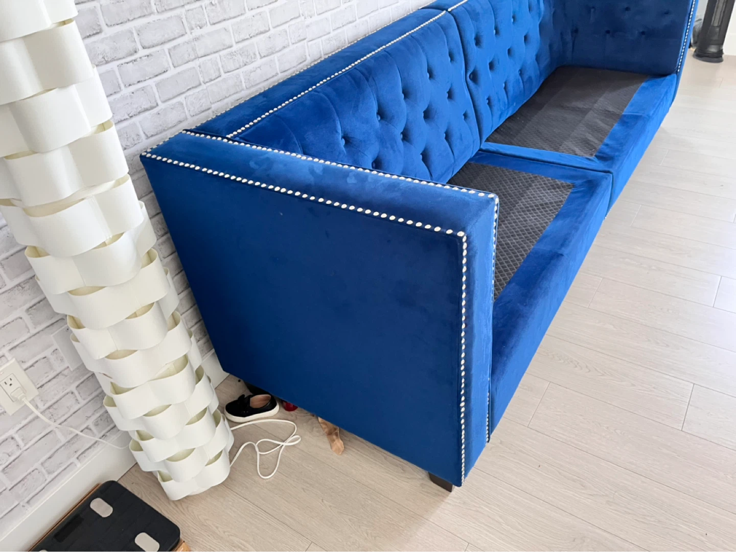 Blue Couch Four Seater - photo 4