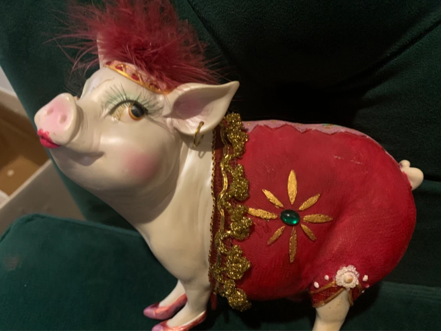 Decorative Pig Figurine