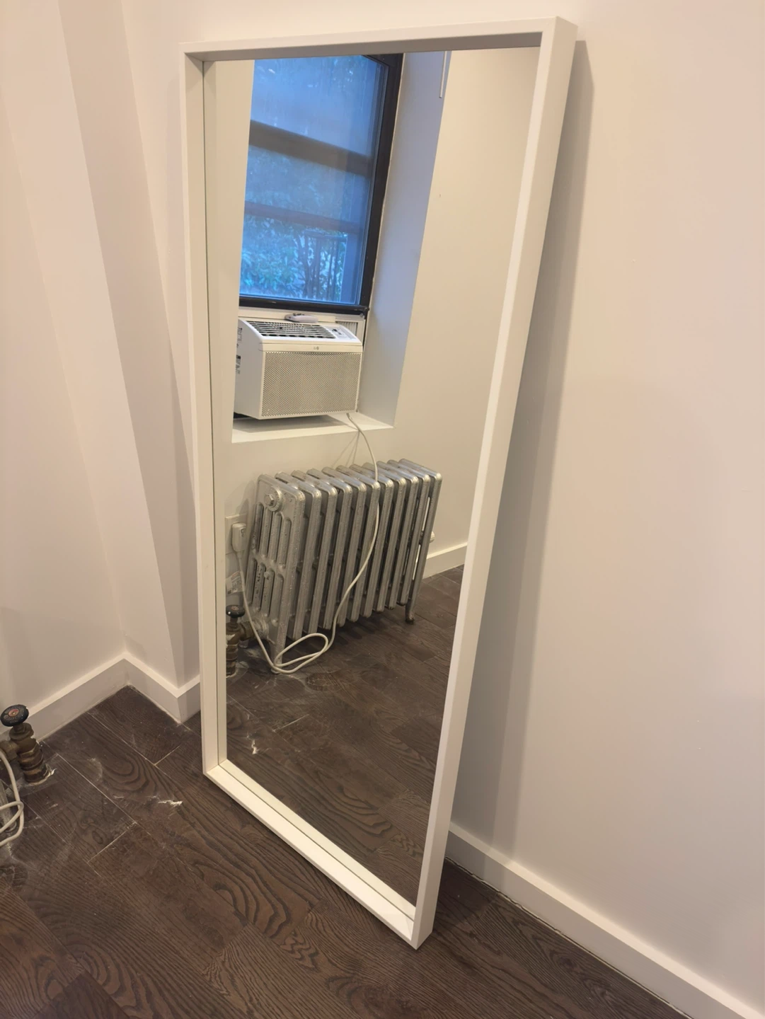 IKEA NISSEDAL Full-Length Mirror – White | Gramercy, NYC - photo 2