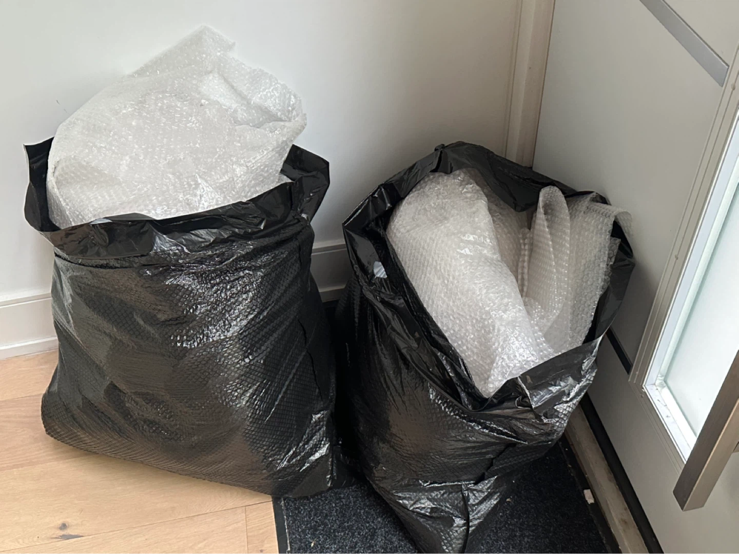 Free- Two bags of bubble wrap
