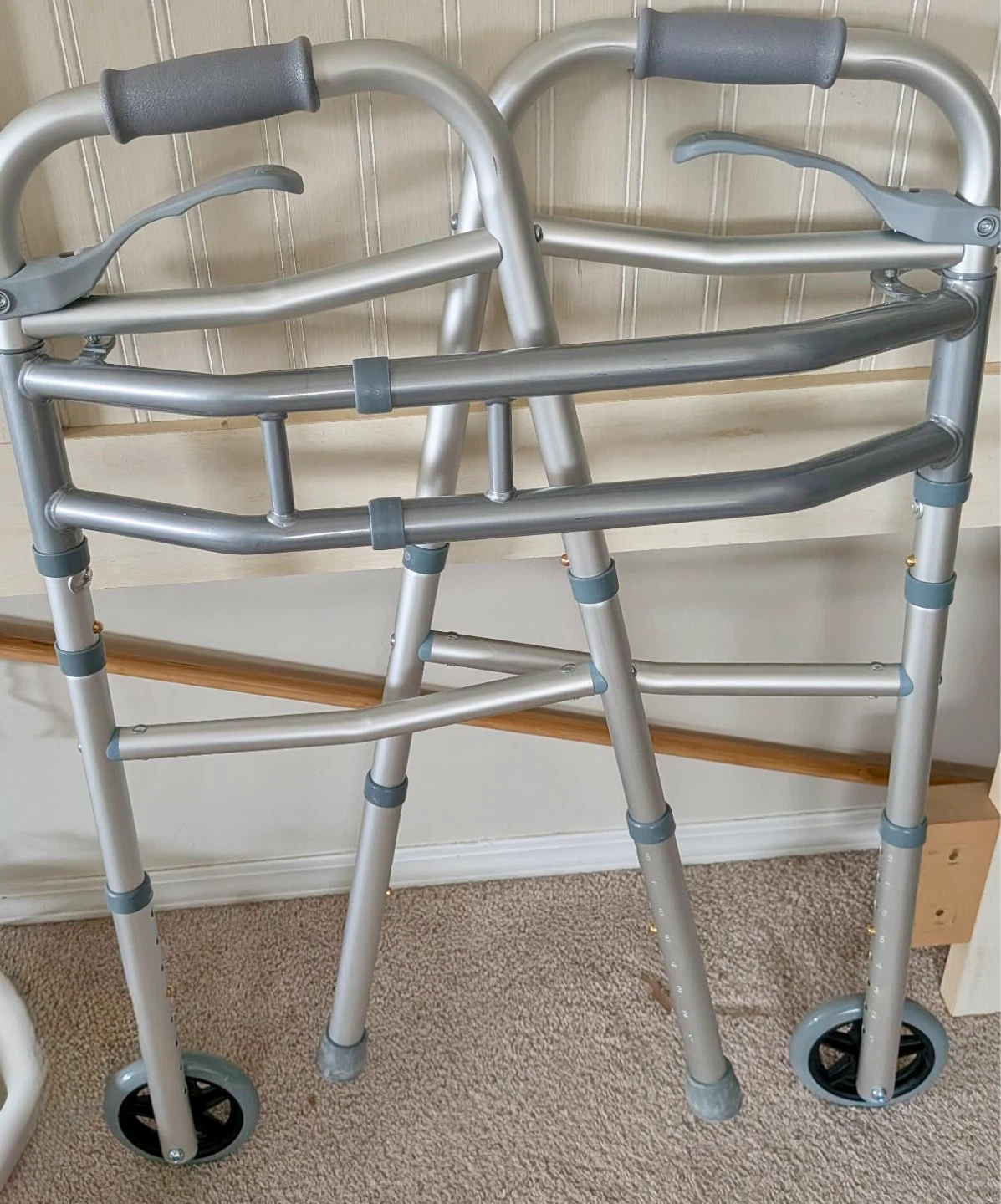 Folding Walker with Wheels - photo 3