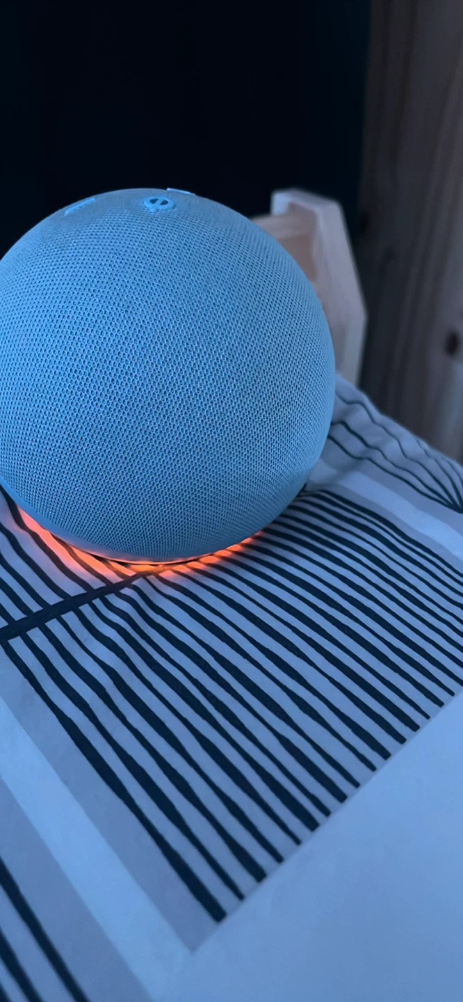 Blue Amazon Echo Dot (4th Gen)