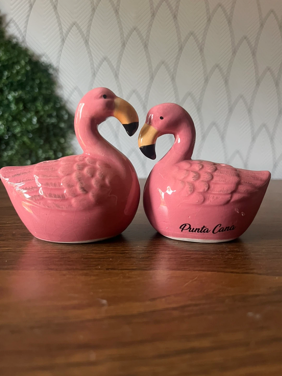 Flamingo Salt and Pepper Shakers