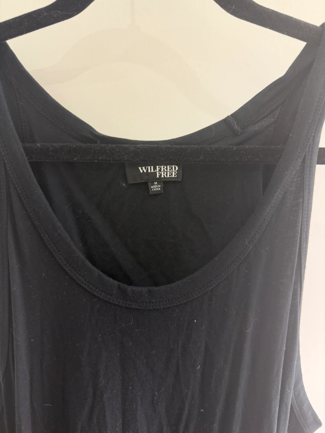 Aritzia Black Cut-Out Midi Dress Sz M - photo 2