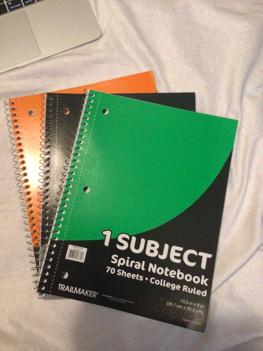 Trailmaker 1 Subject Spiral Notebook - College Ruled