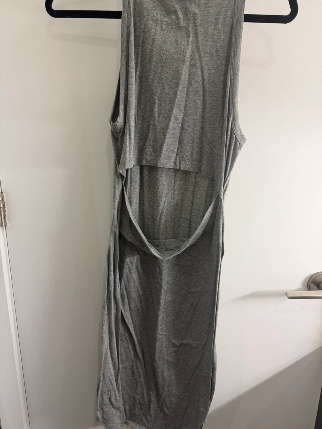 Aritzia Wilfred Free Grey Tank Dress Size M - photo 3