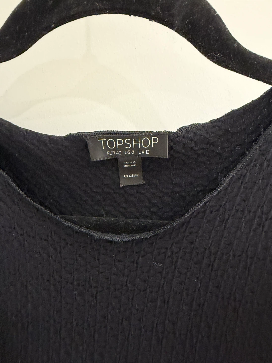 TOPSHOP Sleeveless Textured Dress - Size 8 - photo 2