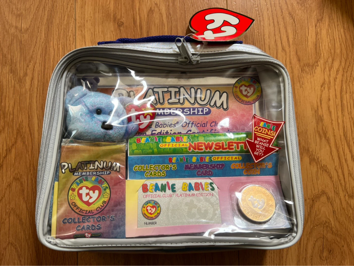 Ty Beanie Babies Official Club Platinum Membership Kit