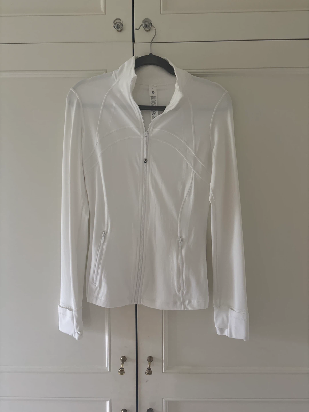 Lululemon White Jacket Size 8