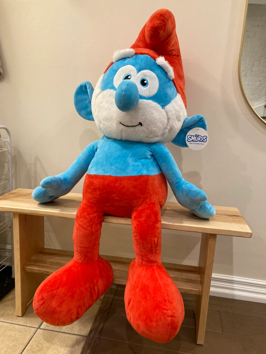 The Smurfs Large Plush Toy