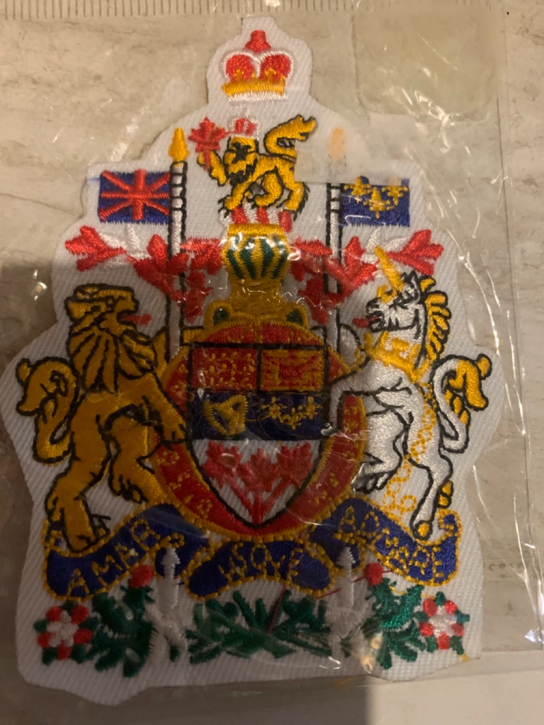 Embroidered Patch Crest
