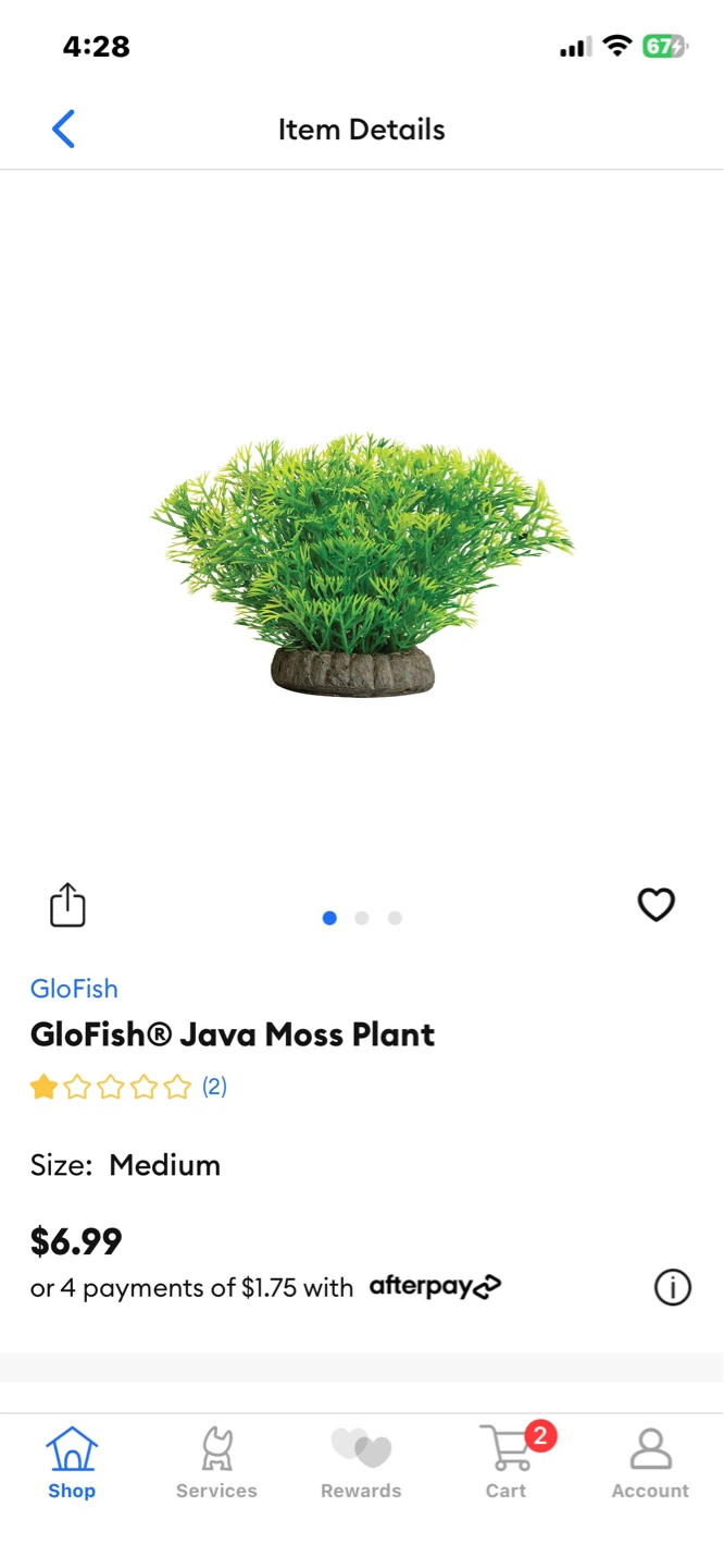 GloFish Fish Tank Plants - photo 3