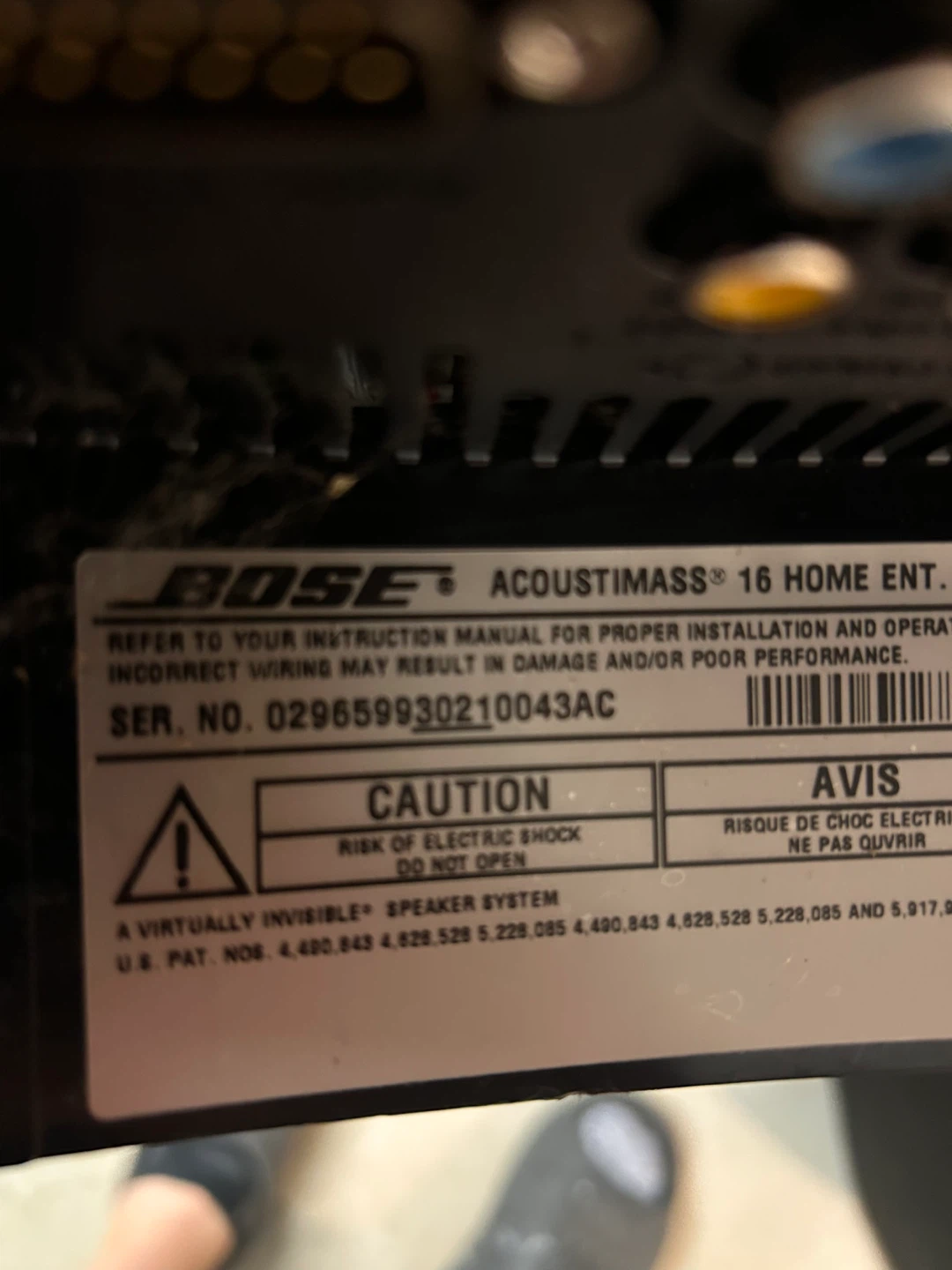 Bose Acoustimass 16 Home Entertainment Speaker System - photo 2