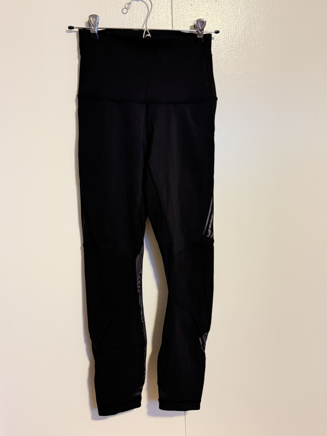 Lululemon Black Mesh Leggings