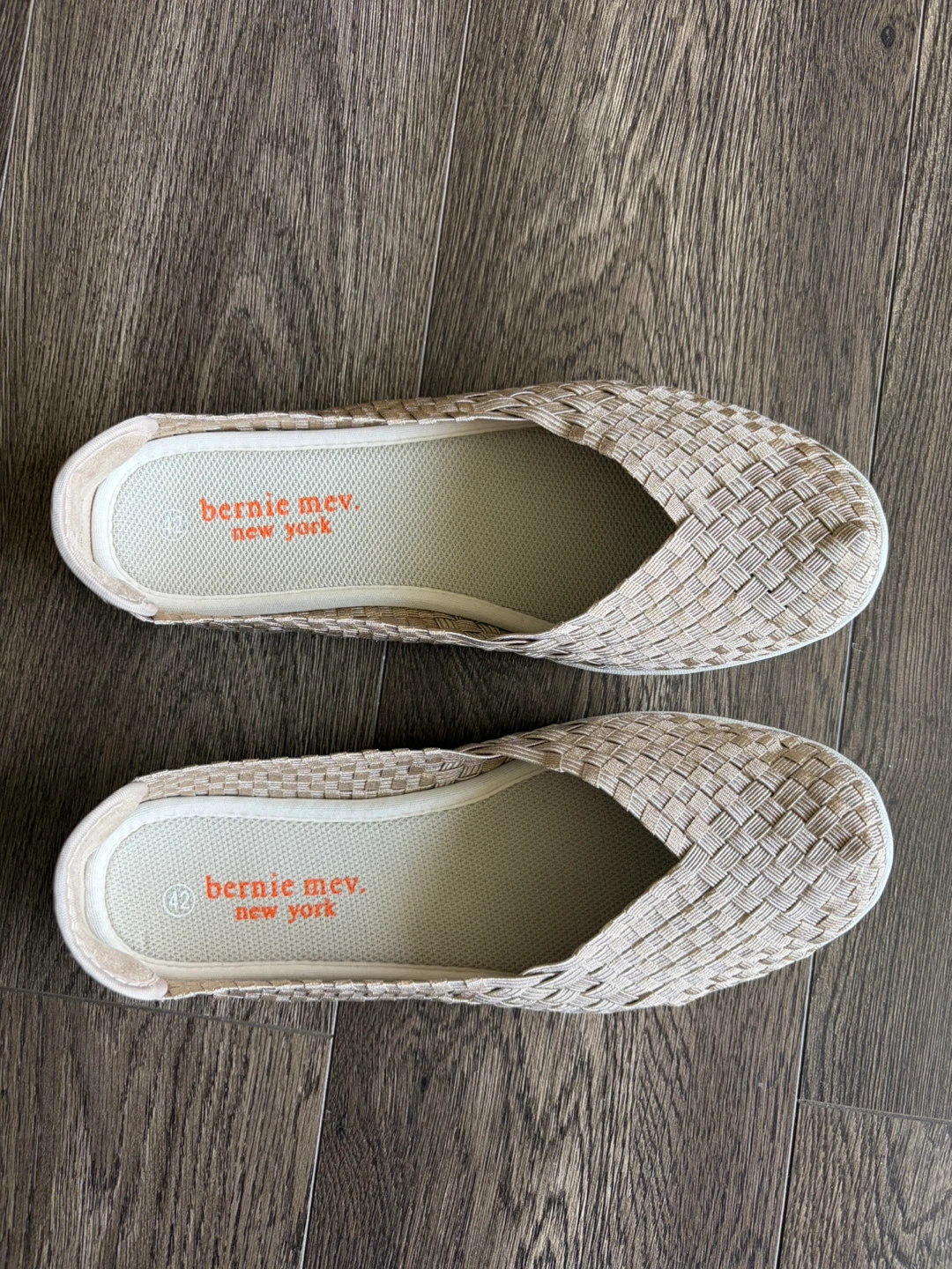 NEW Bernie Mev New York Woven Ballet Flats Size 42 - photo 2