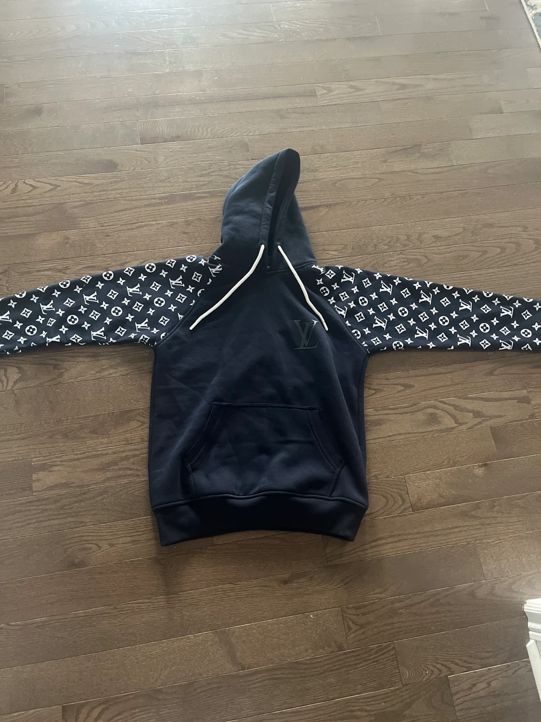 Louis Vuitton Monogram Sleeve Hoodie