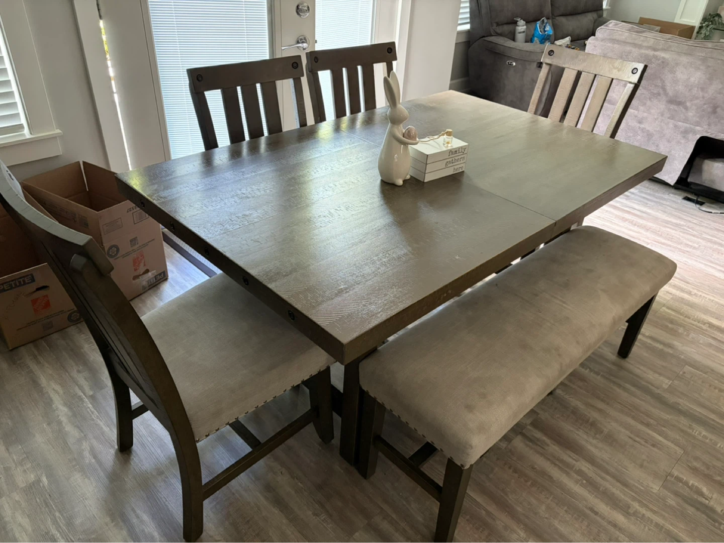 Dining Set with Bench