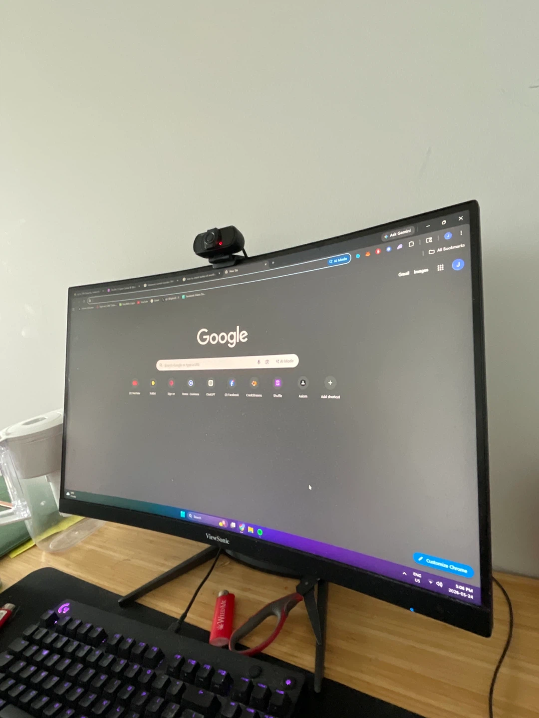 144hz 27” ViewSonic Monitor
