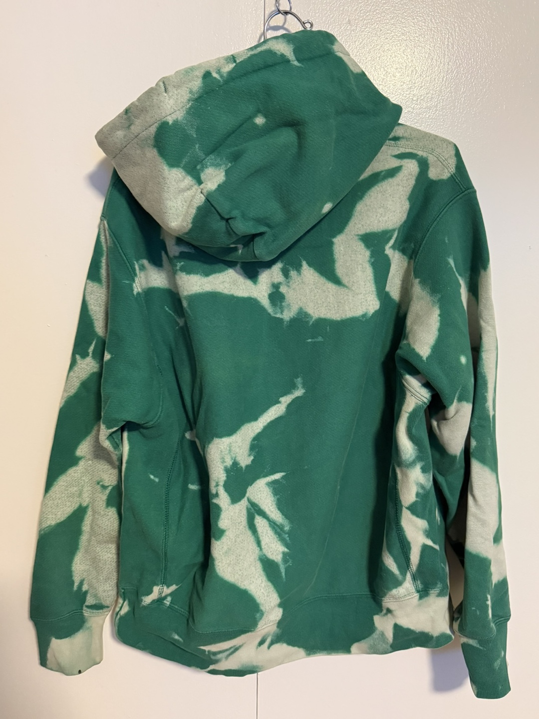Champion Reverse Weave Hoodie - Green Tie-Dye - Medium - photo 2